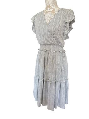 Caution to the Wind striped dress